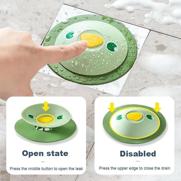 Pack Badkarsproppar, Silikon Avloppsplugg för Dusch, Badkar, Diskbänk, Avloppssil med Sugkopp