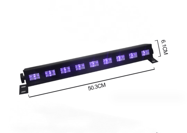 27W 9LED UV Lila Scenväggstvätt Ljus, 50cm