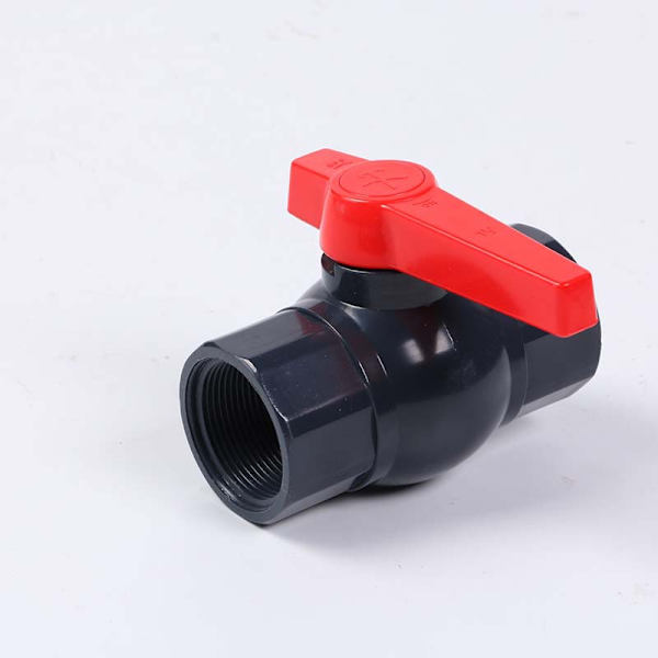 PVC-ventil för limning 32mm sfärisk kulventil sfär kulventil för simning