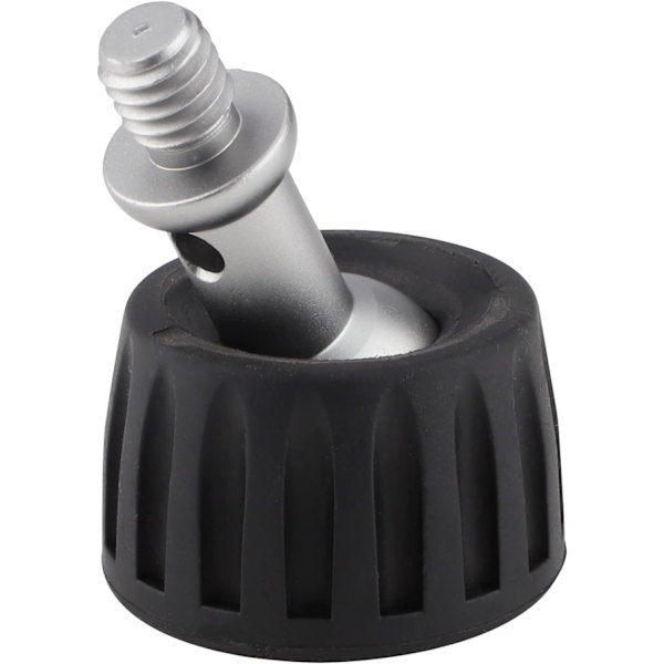 Tripod gummifötter med 3/8 \"skruvar, universell halkfri gängad stor tr
