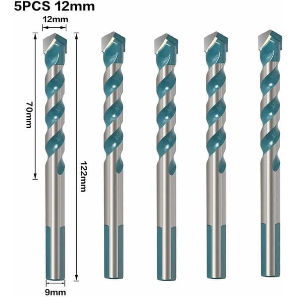 Multifunksjonelle glass trekantbits keramiske bits RUSTFRITT STÅL