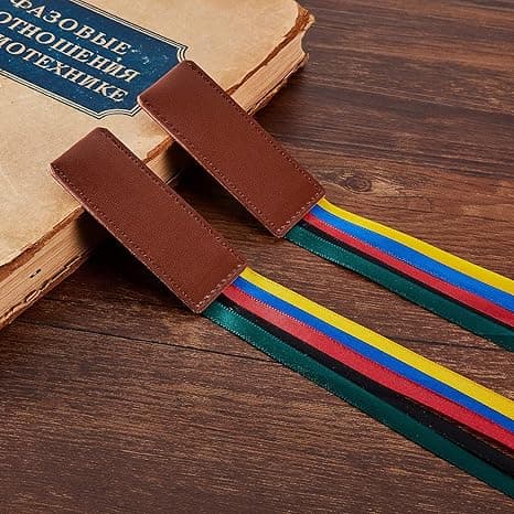 3 st Bibliska bandmärken i konstläder