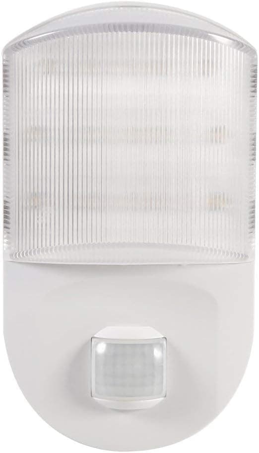 LED-lampa med EU-kontakt och infraröd rörelsesensor för sovrum och hall