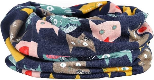 Blomsterblonde Beanie Hat Chemo Cap Stretch Slouchy Turban Hodeplagg