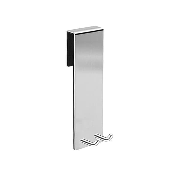 2 kroker til dusjkabin - Ingen boring - Polstret interiør - Rustfritt stål