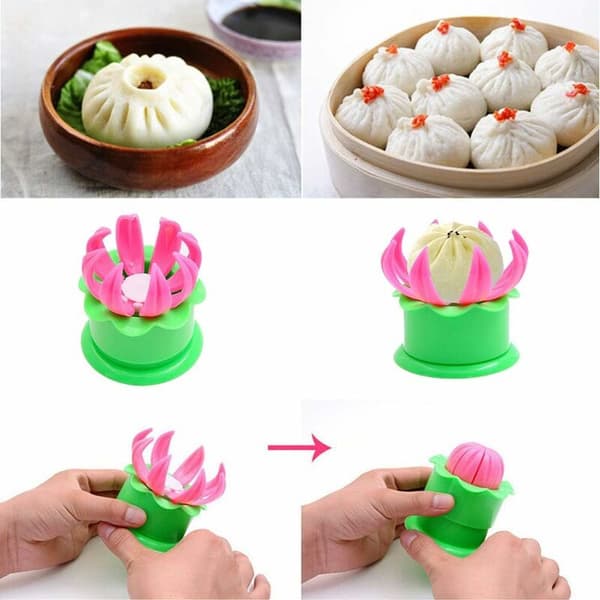 Dampet fylt bolle maker mold, Dumpling Maker Mold, DIY Baozi Maker, Bun Maker, Fylt, Bun Maker, Dumpling Maker