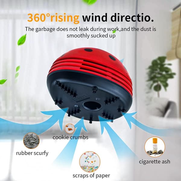 Home Mini Desktop Keyboard Bean Ding Expression Aspirateur Cute P