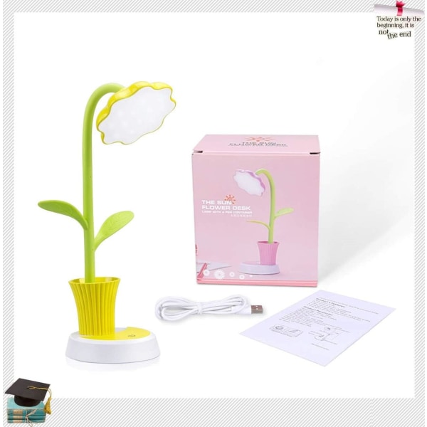 Barnebordlampe - Kreativ LED-bordlampe for øyebeskyttelse