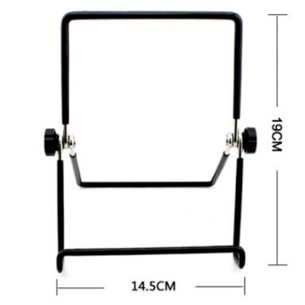 Justerbart nettbrettstativ iPad-stativ Sammenleggbar bærbar telefonholder Skrivebordsdokk for iPad, iPad Pro, Air, Samsung, Kindle Fire, Switch, Fotorammeholder