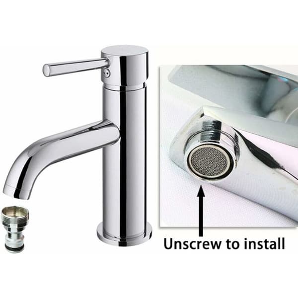 Messinggjengslangkobling Universal Kranadapter Slangekran