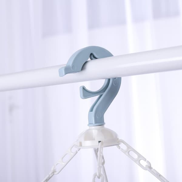 Sock Drying Rack, Hängande Klädtork med 32 Vindtäta Klämmor
