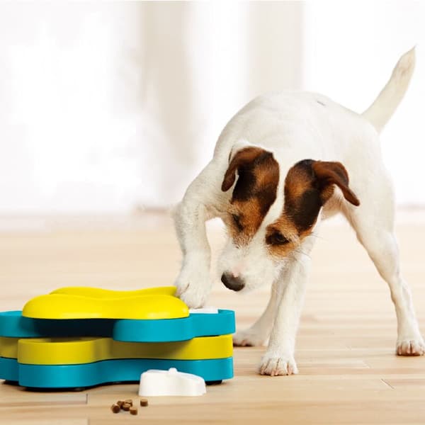 Hound Dog Tornado Interaktivt Puslespil til Hunde -