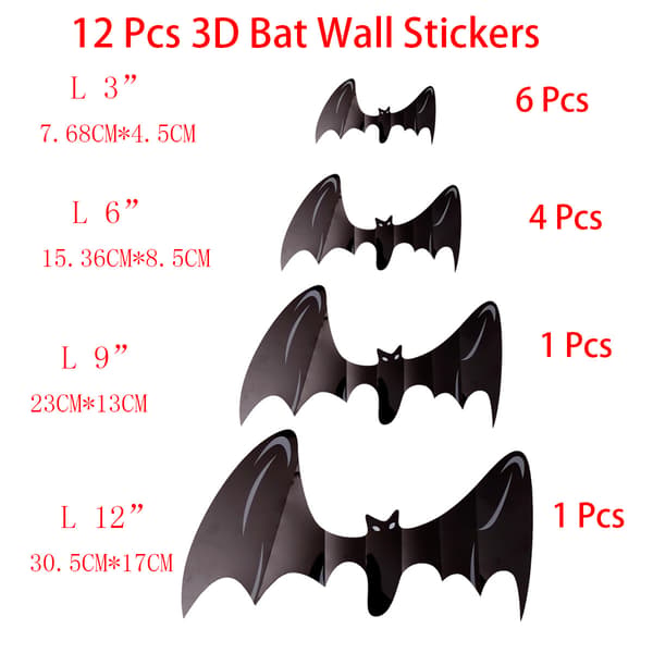 3D Multi-artikulation Foldbare Vinger 30CM Halloween Stereoskopisk