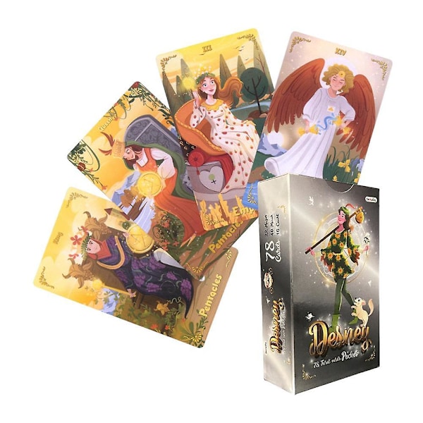 Tarotkort - Oraklekort - Mystiska Tarot - Engelsk Tarot för Mindful Play