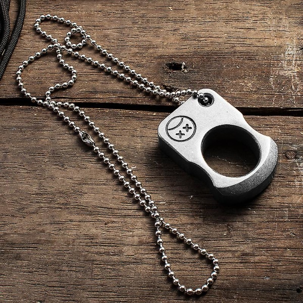 Udendørs Knogle Survival Escape Tool Stål Ring Portable Breaker