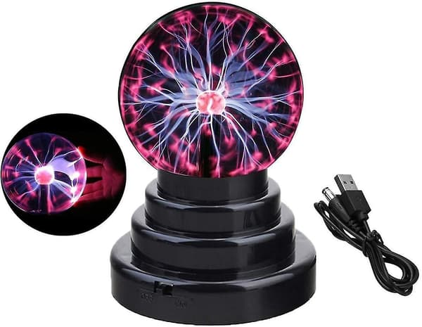 Plasmaboll Ljus, Globlamp Touch Sensitive Ljus, Kreativ Mag