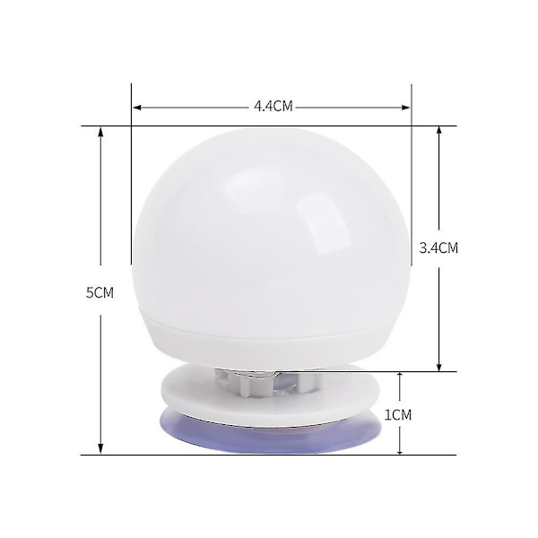 LED-sminkspegellampor med 10 dimbara glödlampor för sminkningsspegel i full längd, väggspegel, insticksbara sminkspegellampor med