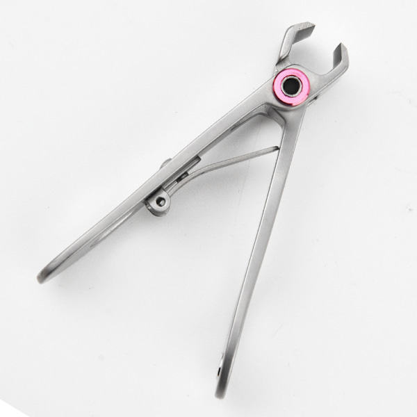 Professionella Nagelklippare för Fingrar Rostfritt Stål Rosa 7cm