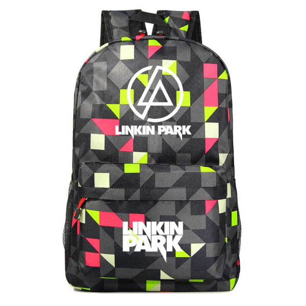 Linkin Park nuorten opiskelijareppu miesten ja naisten rento reppu