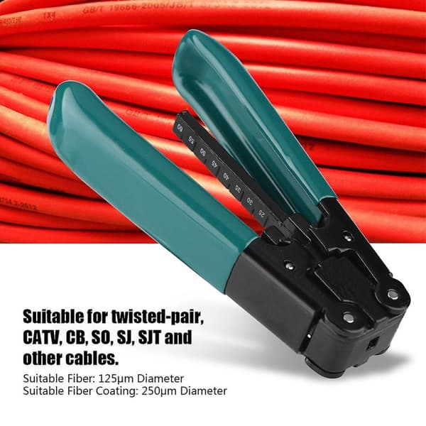 Avstrippingstenger, Ftth Fiber Optic Cable Stripping Pliers Tool Stripping C
