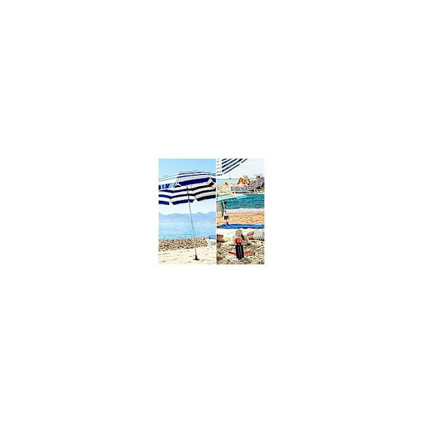 Sand Parasol Stand Umbrella Stand, Sand Propeller Umbrella Stand, Sand Umbrella Stand (Svart)