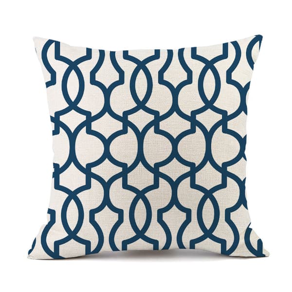 Set med 4 st Dekorativa Mjuka Kuddfodral för Soffa, Sovrum - 45