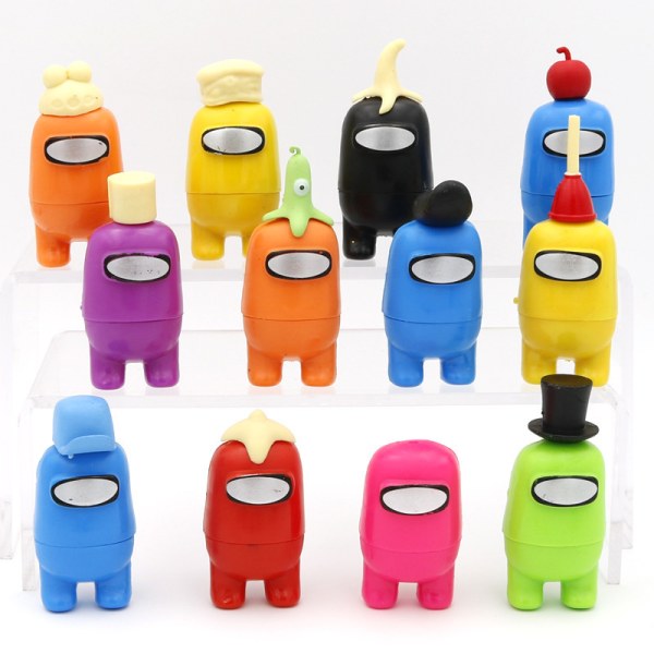 Pack Among Us Crewmate Figures Mystery Bag S2 multicolor 12pcs