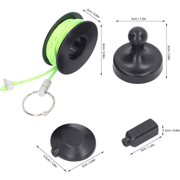 Magnetisk Kabeltrækker Nylon Kabeltræknings Magnetværktøj Væg Elektrisk Kabel Navigationssystem