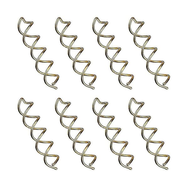 20 Spiral Hårnåler Twist Klips Runde Hårklips Hårstyling Spiral