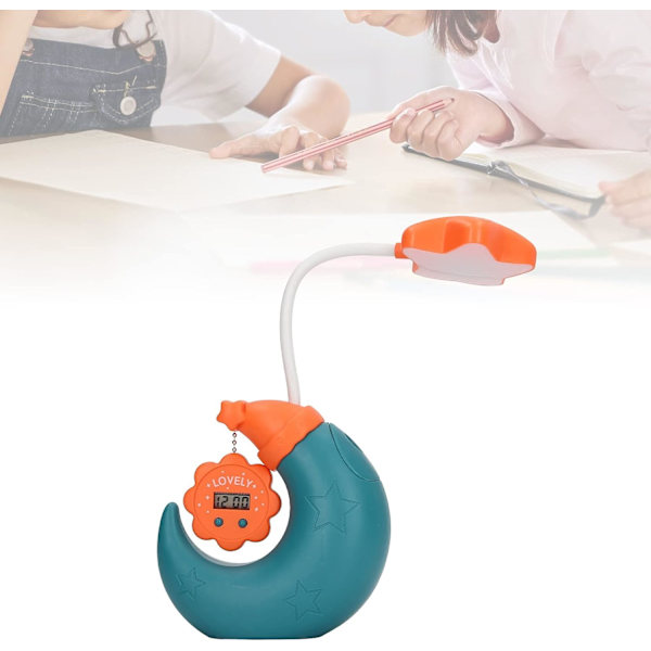 Barnens skrivbordslampa pennhållare skrivbordslampa ögonskydd liten USB