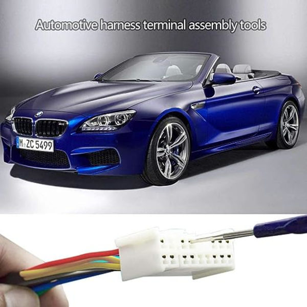 5 stk. (1 sæt) Automotive Wiring Harness Terminal Socket Pin Remov