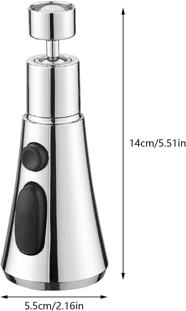 Køkkenvask Spray 360 Graders Hane, 3 Tilstande Køkkenhane Spray, Kitche