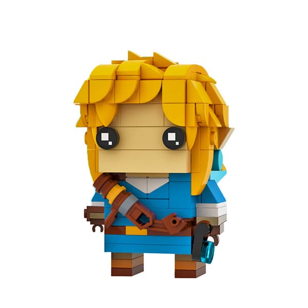Byggesæt til børn og voksne; Game Character Link Action Fig