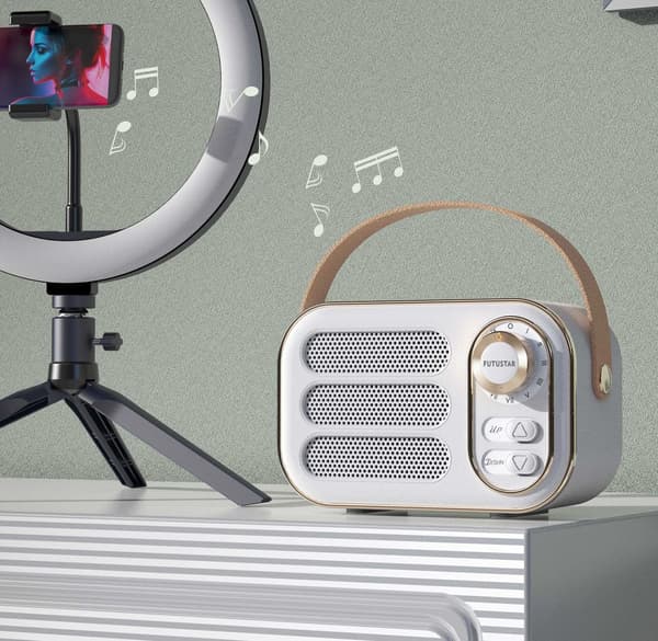 Retro Mobiltelefon Audio Subwoofer Högkvalitativ Mini Nostalgisk Bl