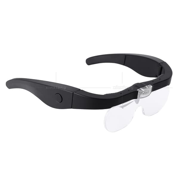 Förstoringsglas med 2 LED-lampor - Frontbelyst förstoringsglas