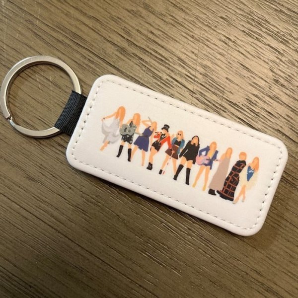 Taylor Inspired Keychain, Taylor Keychain Singer Fans Gifts for Wo