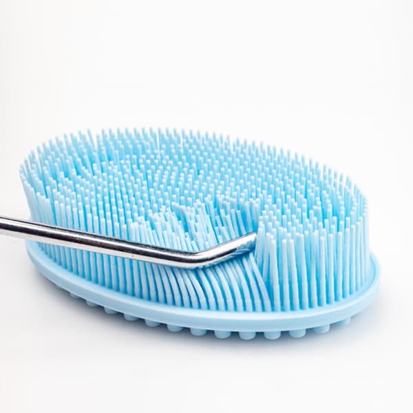 Silikone kropsskrubber Luffa - Sæt med 3 bløde eksfolierende kropsskrubber til badet