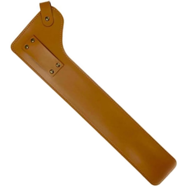 Skyddande Fodral för Eldtångar, Läderpåse för Utomhuskök, Picknick, Eldtångshållare (31*9cm)