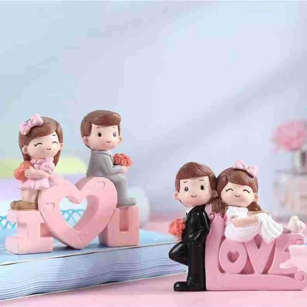 Bil Dashboard Ornament, Mini Resin Miniature Par Figuriner Fe