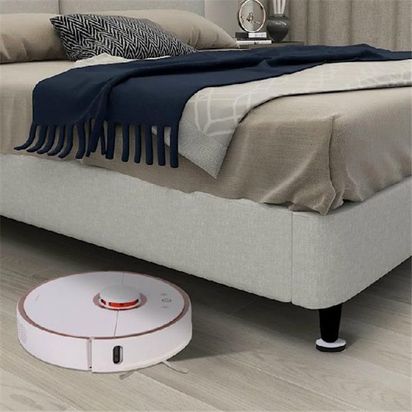 8 kappaletta huonekalujen korotuspaloja, pyöreät huonekalujen sängynjalkojen korotuspalat (halkaisija 6 cm, korkeus 1,65 cm)