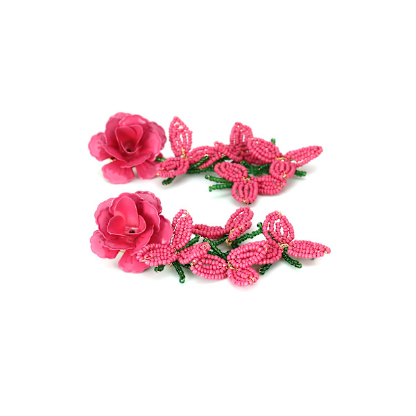 Boho Perle Dråpe Øredobber for Kvinner Søte Statement Perle Dangle Ea