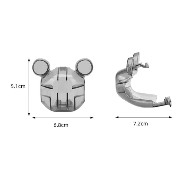 Mini 3 Pro Gimbalskydd, Skyddande Linslock för Dronekamera, Transparent Skydd för Drone Gimbal Skyddstillbehör