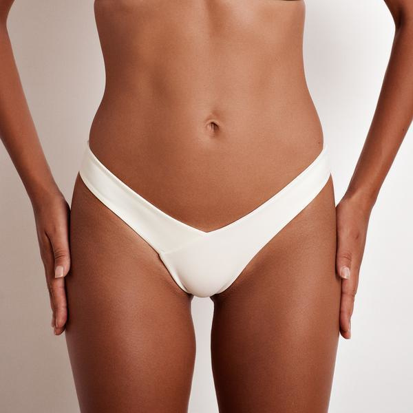 5 stk. Dame Bikini Bukser Højtaljede Badetøj Binde Knude Foran