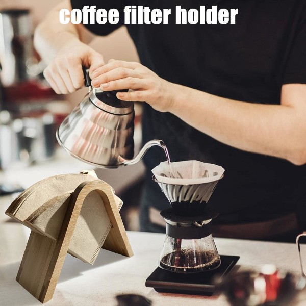 Kaffefilterhållare: Espressopappersfilterpåshållare