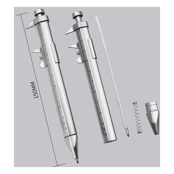 1 st Vernier Caliper Multifunktionell Gelbläckpenna, Vernier Caliper