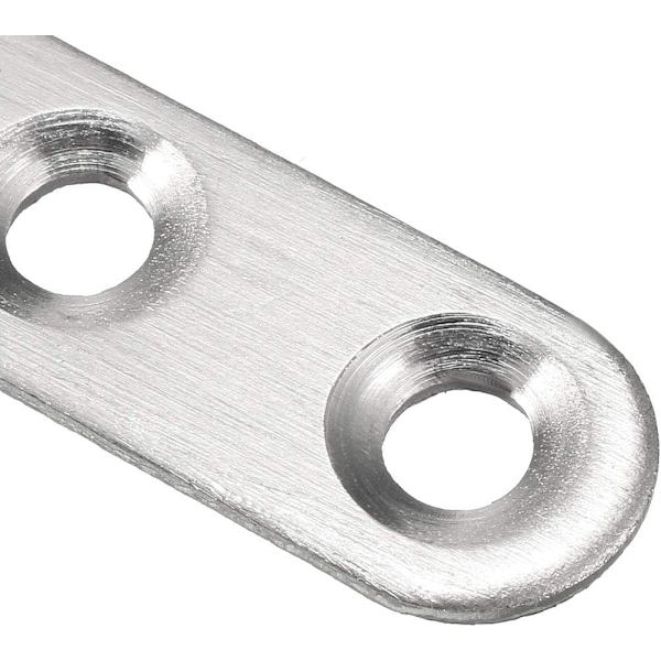 4 st Dörrgångjärn i Rostfritt Stål 360° Rotering 60mmx11mm