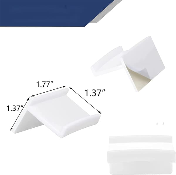 10-pack självhäftande hattkrokar för vägg - minimalistisk hattställdesign,
