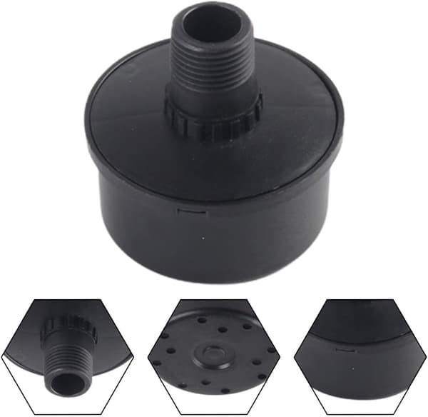 20 mm:n urosäikeinen ilmakompressorin vaimennin (2 kpl)
