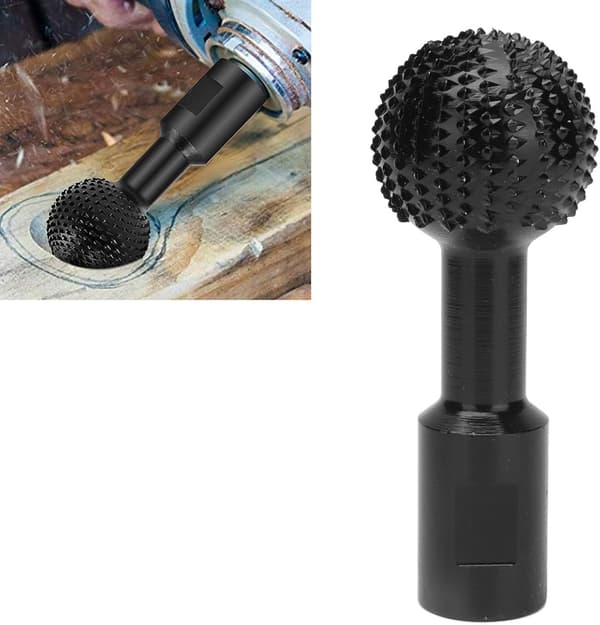 Sfærisk slipehode, 10 mm diameter poleringskule for W