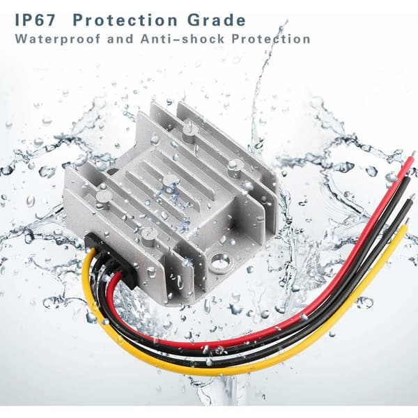 DC spændingsregulator trin-ned konverter DC 24V trin-ned til 12V
